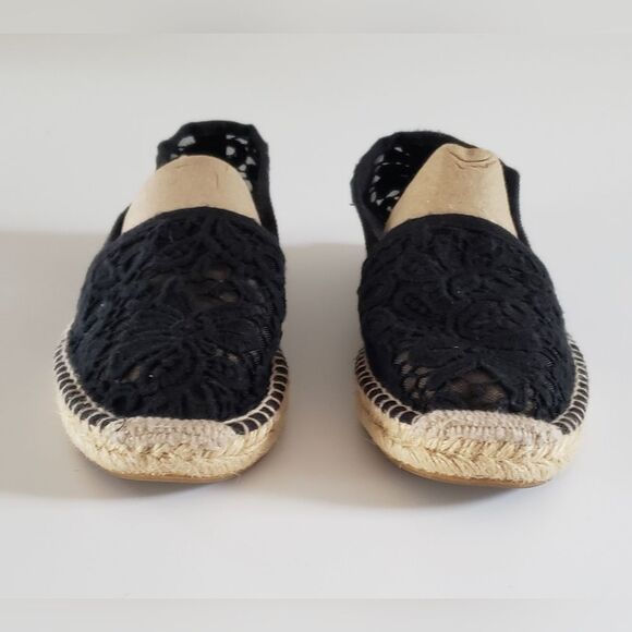 Tory Burch Abbe Lace Espadrille Slip On Women's Shoe Size 8 - Picture 6 of 11